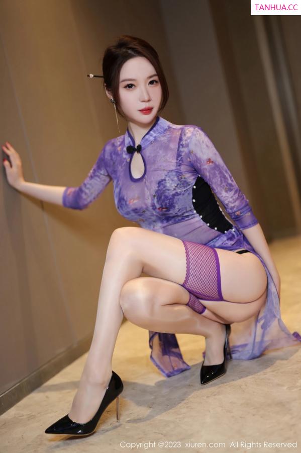 梦心玥  [XiuRen]高清写真图 2023.11.16 No.7673 梦心玥 丝袜长裙第16张图片
